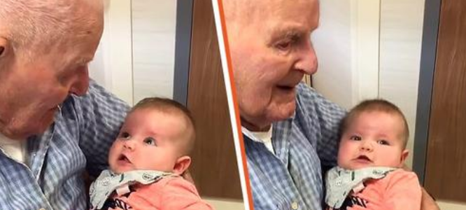 'Vous ne savez pas ce que cela signifie pour moi' : la réaction d'un homme de 108 ans lorsqu'il a rencontré son petit fils qui porte son nom